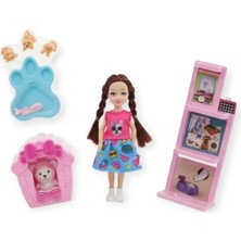 Fantastik Store Pet Shop -  Köpek Bakım Merkezi Oyun Seti - A8-14 - Esmer (Lisinya)