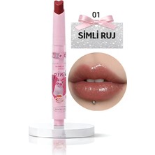 Magic Casa Simli Ruj – Nemlendirici Parlak Cam Görünümlü Dolgun Dudak Etkisi
