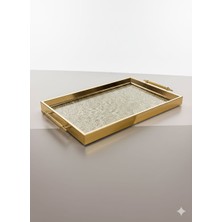 Dekoratif Aynalı Tepsi