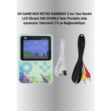 Fantastik Store 3 Inç Renkli Ekranlı Taşınabilir El Konsolu – G5 Modeli - Lisinya