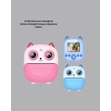 Fantastik Store 2.4 Inç Ekranlı Çocuk Fotoğraf Makinesi 6x Zoom Özellikli - Lisinya