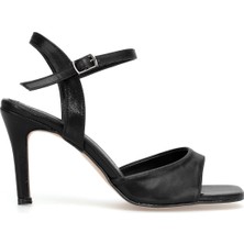 Ayakkabı Fuarı Elit PM100 K2001C Kadın Klasik Topuklu Ayakkabı Siyah