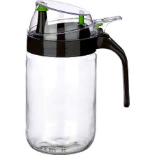 Cam Yağdanlık - Kulplu Sirkelik Sosluk 660ML - Lisinya