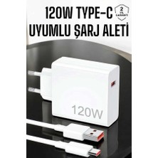 Fantastik Store 120W Şarj Aleti Type-C Uyumlu Turbo Şarj Aleti - Lisinya