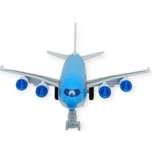 Fantastik Store JW567-122 - Sürtmeli Yolcu Uçak 15 cm 6 (Lisinya)