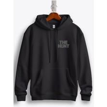 MGAX Avcı The Hunt Arma Baskılı Regular Kapşonlu Sweatshirt