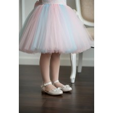 Ayakkabı Fuarı Elit A-P-BIYIK-26Y Patik Kız Çocuk Babet Sedef