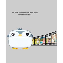 Fantastik Store Mini Çocuk Kamera Anında Baskı Özellikli Hd Video Termal Yazıcılı - Lisinya