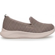 King Paolo H5182 Cips Krakers Kadın Memory Foam Klasik Sneaker Vizon