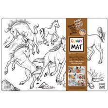 Fantastik Store Funny Mat -  Atlar 33,5X48CM