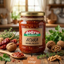 Doğru Gıda Geleneksel Cevizli Acuka 500 gr Bol Baharatlı Kahvaltılık Sos Meze