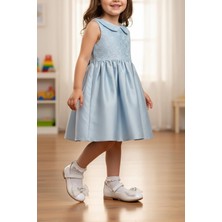 Ayakkabı Fuarı Elit HY-P-501-26Y Filet Kız Çocuk Babet Beyaz