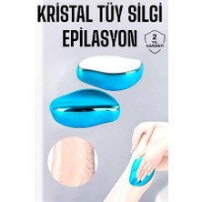 Fantastik Store Epilasyon Aleti Bacaklar Kollar Için Yıkanabilir Kristal Epilatör Tüy Silgi - Lisinya