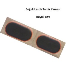 Büyük Lastik Yaması - Bisiklet - Motor Lastiği Yaması - Lisinya