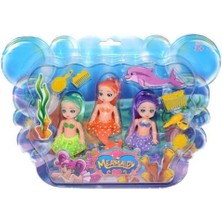 Fantastik Store 6021 - Deniz Kızı Aksesuarlı 3 Lü Kartela (Lisinya)