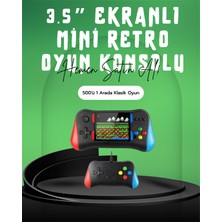 Fantastik Store Çocukluğunuzun Oyunları Tek Cihazda – 500 Oyunlu El Konsolu - Lisinya