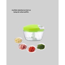 Fantastik Store El Tipi Yiyecek Kıyıcı Üç Bıçaklı Pratik Doğrayıcı - Lisinya