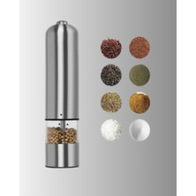 Fantastik Store Işıklı Pilli Baharat Değirmeni Taze ve Pratik Öğütme - Lisinya