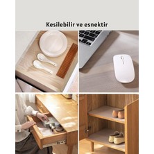 Fantastik Store Şeffaf Mutfak Raflığı ve Çekmece Kaplaması Kaydırmaz Pvc - Lisinya