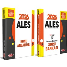Data Yayınları 2026 Ales Konu ve Soru Seti 2 Kitap