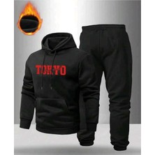 Divin Unısıx Baskılı I Oversize Sweatahırt -Eşofman Altı 2li Takım