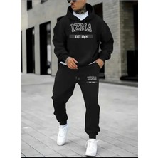 Divin Unısıx Baskılı I Oversize Sweatahırt -Eşofman Altı 2li Takım