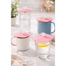 Bulut Silikon Bardak Kapatıcı Kapak