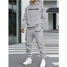 Divin Unısıx Baskılı I Oversize Sweatahırt -Eşofman Altı 2li Takım