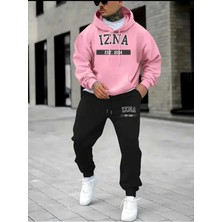 Divin Unısıx Baskılı I Oversize Sweatahırt -Eşofman Altı 2li Takım