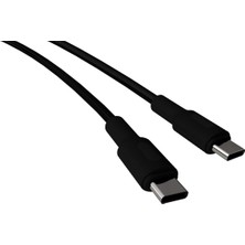 Braventa Collection Remorax Basic Type C-C, Pd 30WATT Hızlı Şarj Kablosu, Siyah (100 Cm)