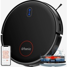 Braventa Collection Ultenic D6S Robot Vacuum Cleaner, Vibration Mopping, 3000PA Strong Suction, Super Slim, App Control,