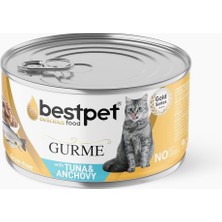 Braventa Collection Bestpet Yetişkin Gurme Kediler Için, Tahılsız, Jöle Içinde Ton Balığı Parça Etli Yaş Mama, 85 gr x 2