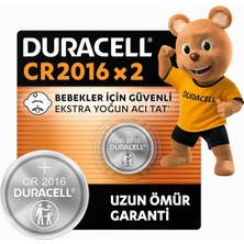 Braventa Collection 2016 Lityum Düğme Piller (2’li Paket) 3V, Bebek Güvenlik Teknolojisi, Anahtarlık, Ev Tipi Kumandalar