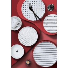 Braventa Collection Kütahya Porselen 4 Parça 10 cm Tabak