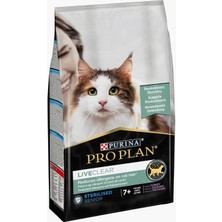 Braventa Collection Pro Plan Liveclear 7+ Hindili Kısırlaştırılmış Kedi Maması 1.4 kg