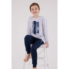 Us Polo U.s. Polo Assn Kids 2206-4 Erkek Çocuk Pijama Takım