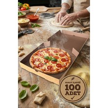 Dinamo Store Baskısız Içi Sıvama Pizza Kutusu 100 Adet