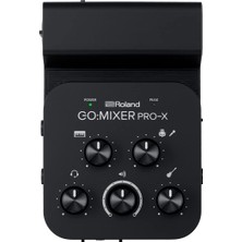 Braventa Collection Roland Go:mıxer Pro-X Akıllı Telefonlar Için Ses Mikseri, 7 Ses Kaynağına Bağlayın ve Karıştırın, So