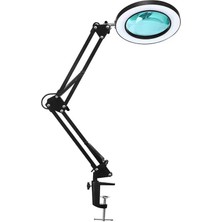 Braventa Collection Büyüteçli 2in1 Standlı Klinik, Dövme ve El Sanatları Için Yuvarlak Işık 6.3 Inç (16CM) Stüdyo Işık V