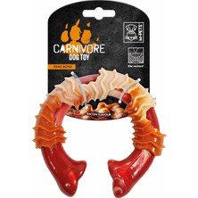 Braventa Collection M-Pets Carnıvore Dog Toy Rıng Bone Pastırma Aromalı