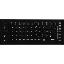 Braventa Collection 53163 Fransızca Q Siyah Klavye Stiker Q Siyah Klavye Yapışkan Etiketi (Q Fransızca)