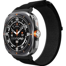 Braventa Collection Watch Ultra 47MM ile Uyumlu Hook Loop Kumaş Kordon Terletmeyen Cildi Tahriş Etmeyen Nefes Alabilen Y