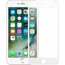 Braventa Collection Elfia ile Uyumlu iPhone 7 Ekran Koruyucu Nano Tam Kapatan Fib Beyaz