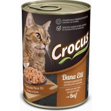 Braventa Collection Crocus Yet. Kedi Dana Etli Yaş Mama 400G, 855-093