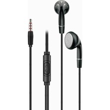 Braventa Collection K105 Stereo 130 cm Klasik Çivi Jack Efsane Düz Model Dahili Mikrofonlu Kablolu Hifi Hd Ses Kablolu K