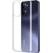 Braventa Collection Kzy Iletişim Realme 10 4g ile Uyumlu Kapak 1mm Süper Silikon Şeffaf Kılıf