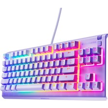 Braventa Collection Apex 3 Tkl Rgb Suya ve Toza Dayanıklı Türkçe Klavye – Lila