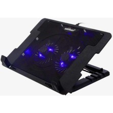 Braventa Collection Addison ANC-606 2*fan Ledli 2* USB Port Notebook Soğutucu Stand