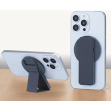 Braventa Collection Manyetik Telefon Yüzük Tutucu Stand iPhone 16/15/14/13/12 Serisi Tüm Magsafe ile Uyumlu Destekli Cih