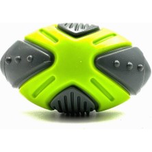 Braventa Collection Tasma Market Sesli Yumuşak Dokulu Elips Köpek Oyuncağı Yeşil-Siyah